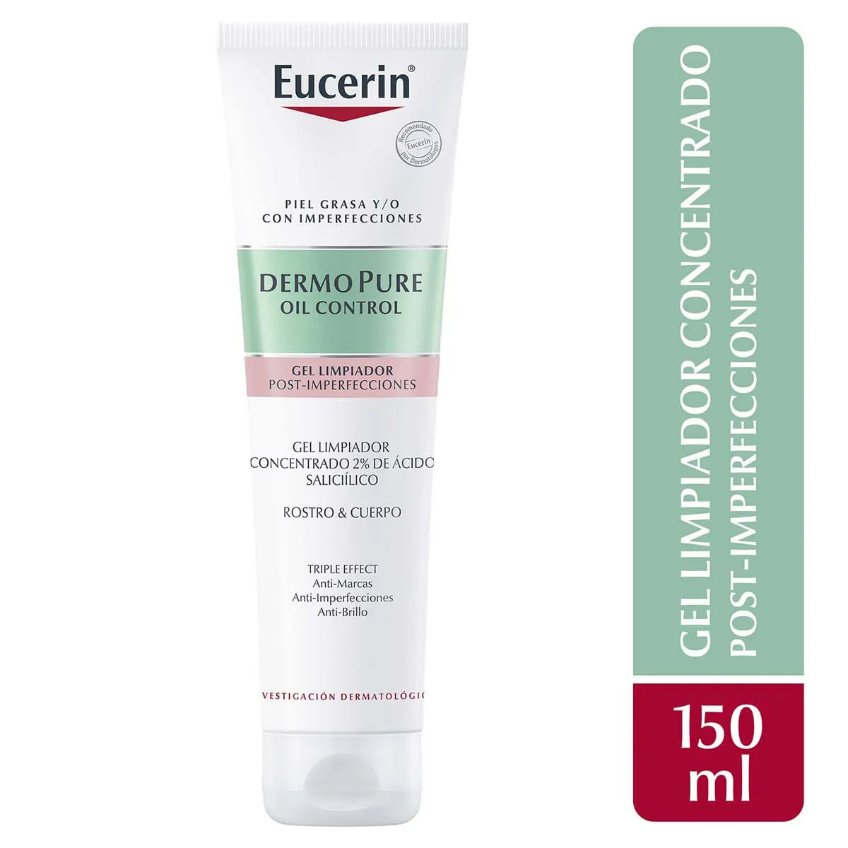 Imagen de Eucerin DermoPure Oil Control Gel 150 ml Gel limpiador
