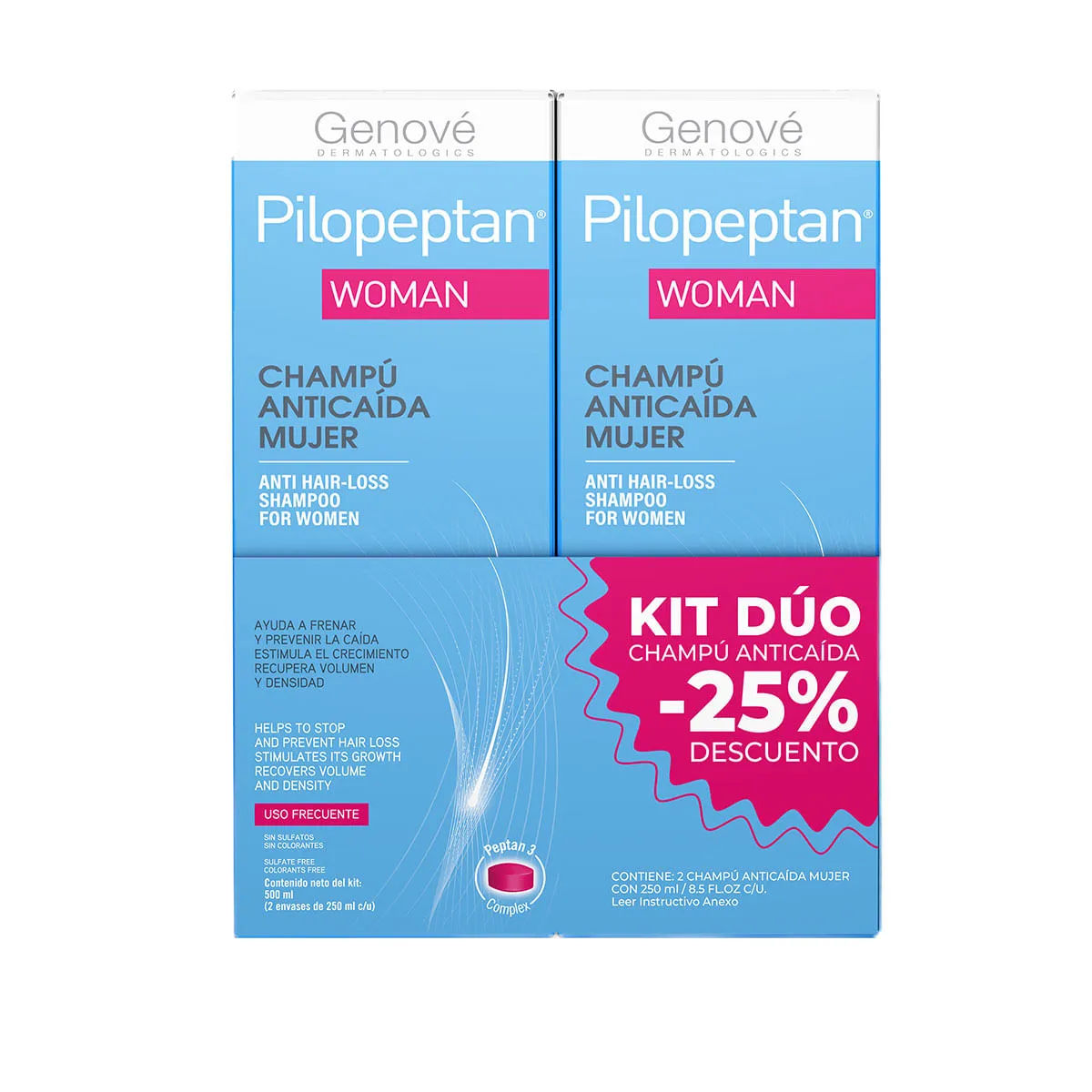 Imagen de Pilopeptan Woman Champú