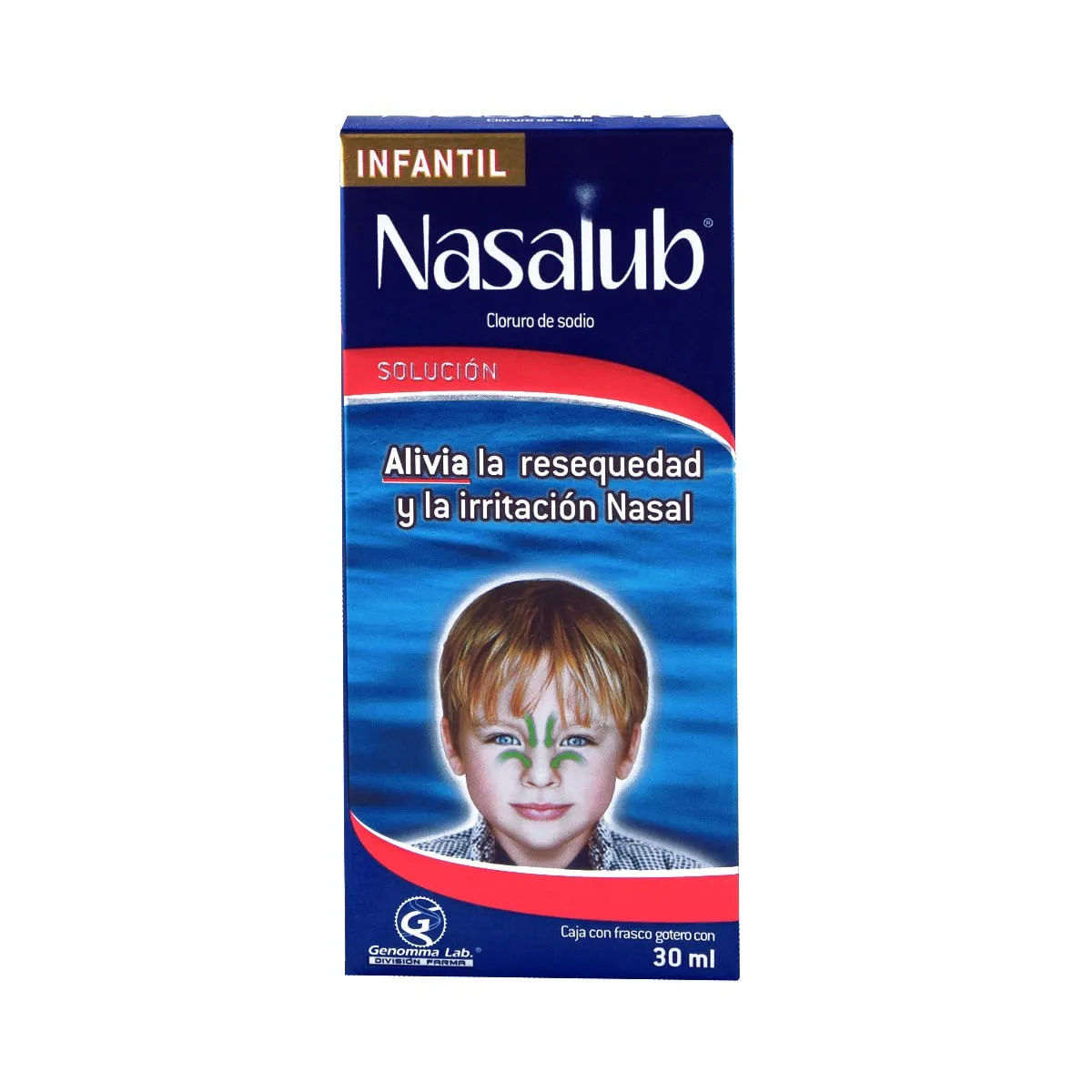 Imagen de Nasalub Infantil Cloruro de sodio 0.65 g/100 ml Solución nasal