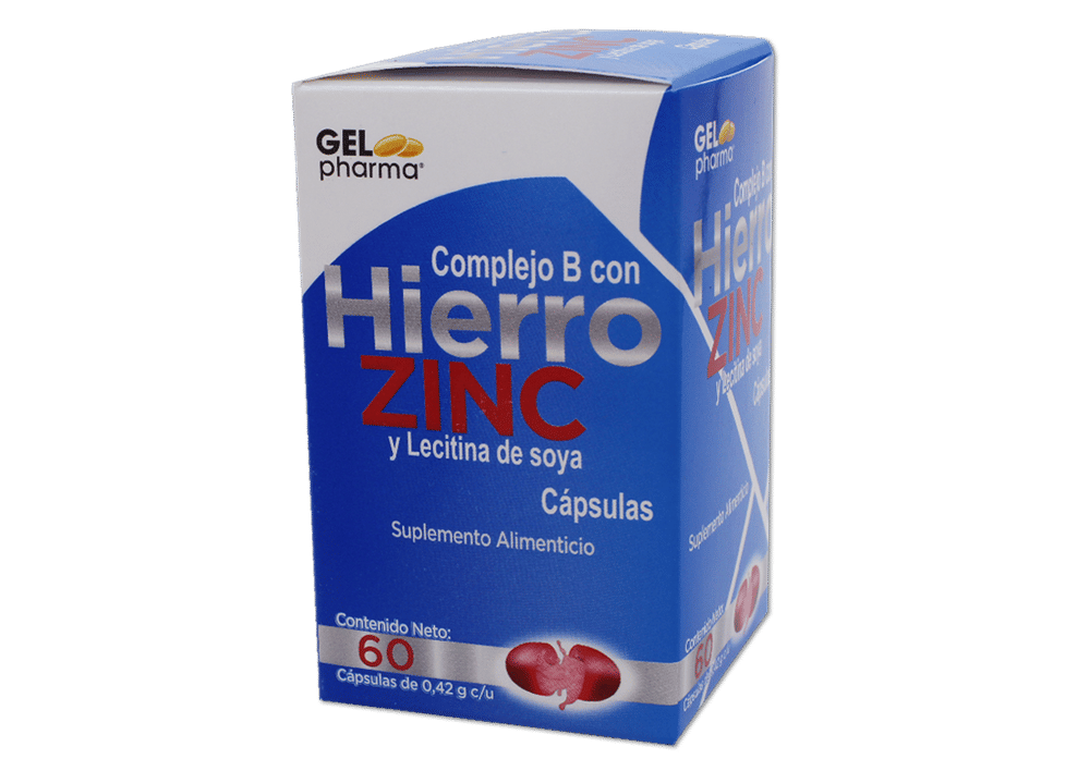 Imagen de Complejo B con Hierro y Zinc