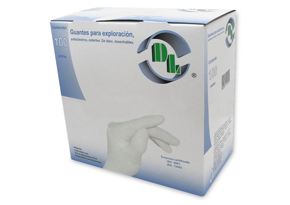 Imagen de Guantes de Látex para Exploración