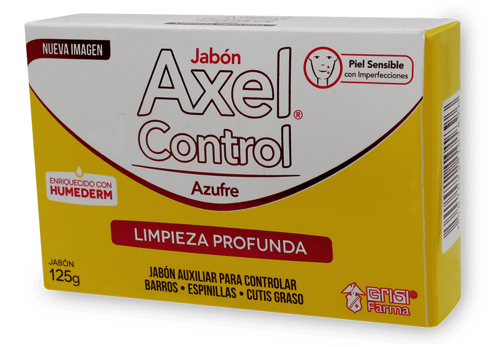 Axel Control Jabón Azufre