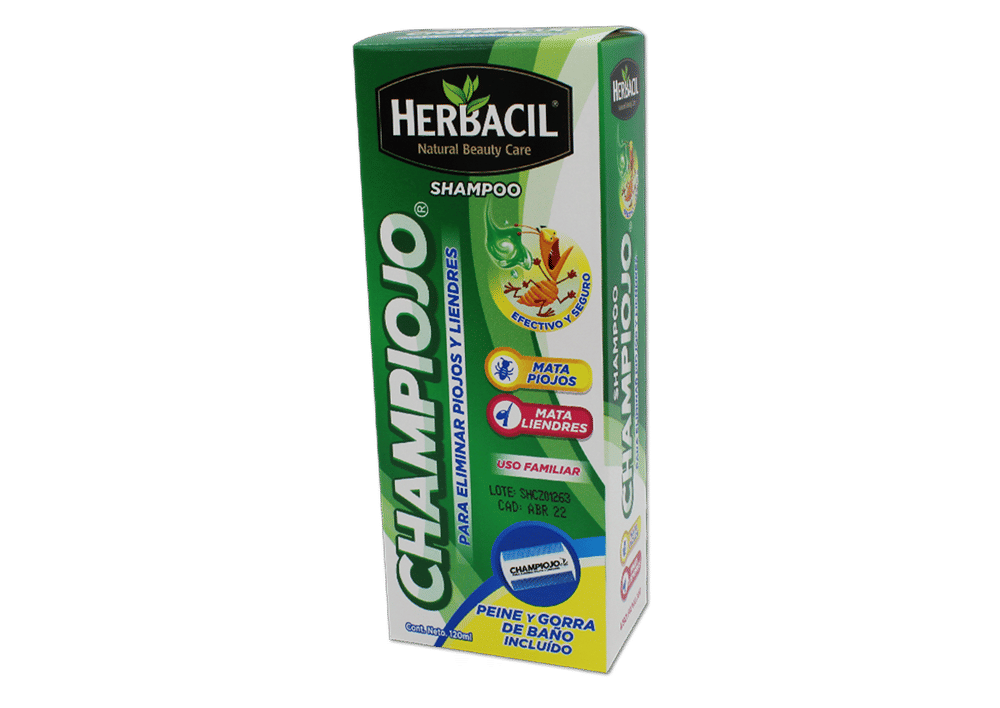Imagen de Herbacil Shampoo Para Piojos y Liendres