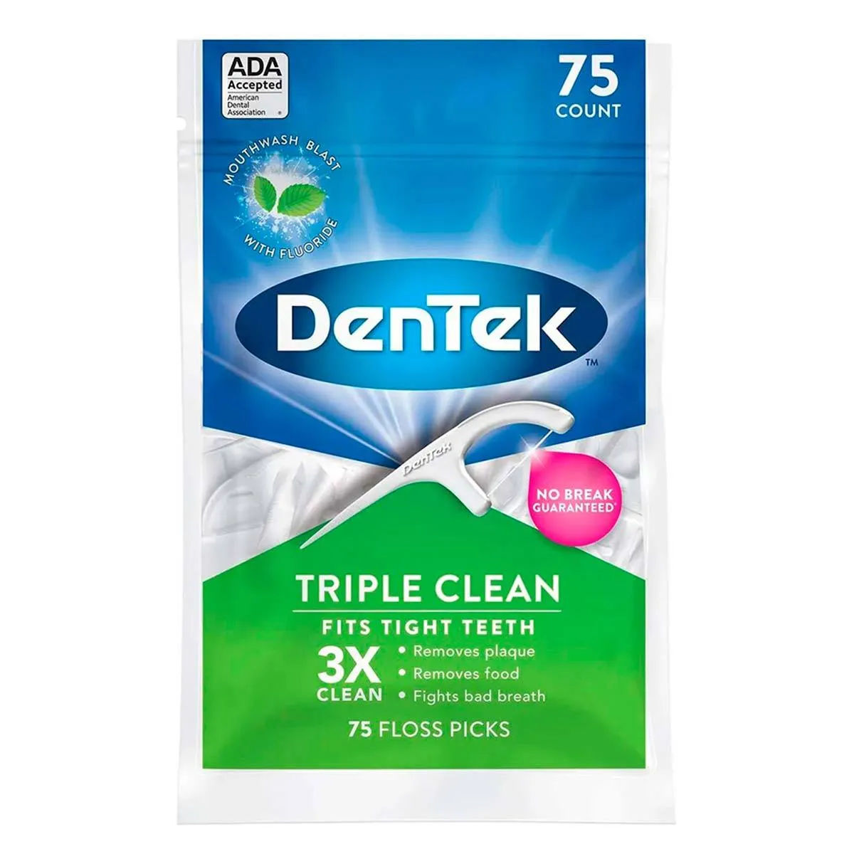 Triple Clean Floss Picks