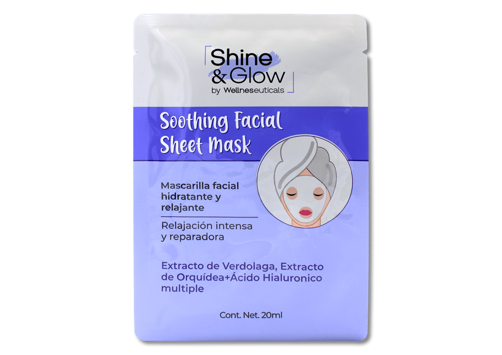 Imagen de Mascarilla Facial con Ácido Hialurónico y Extracto de Orquídea - 1 pieza
