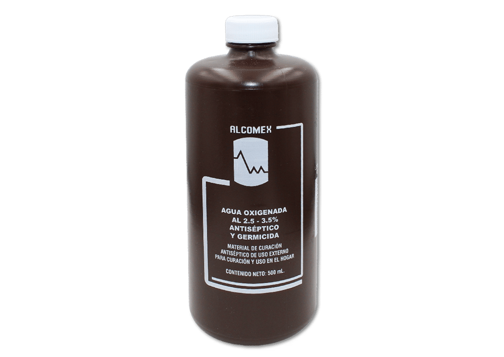 Imagen de Agua Oxigenada 2.5-3.5% Solución Tópica - Alcomex