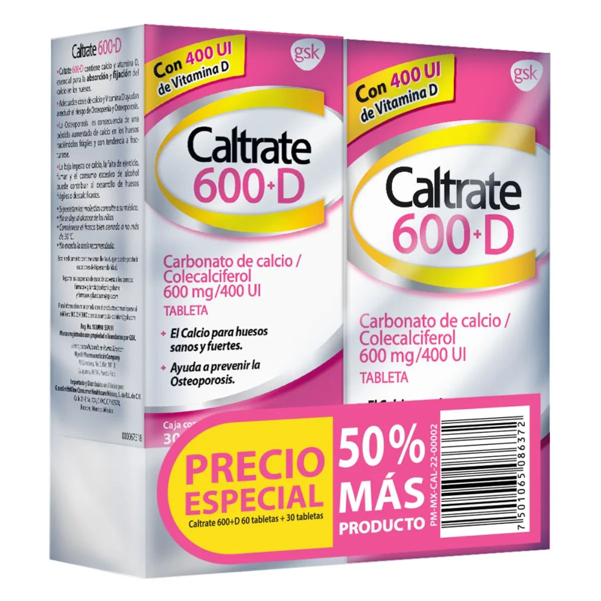 Caltrate 600+D