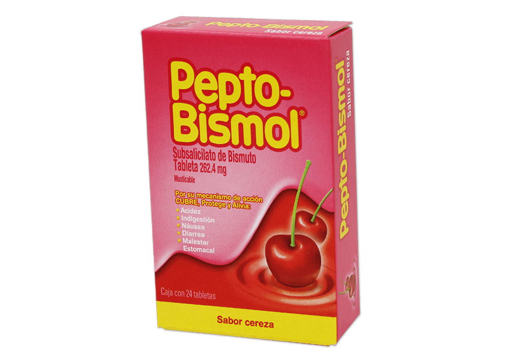 Imagen de Pepto Bismol Sabor Cereza Masticable