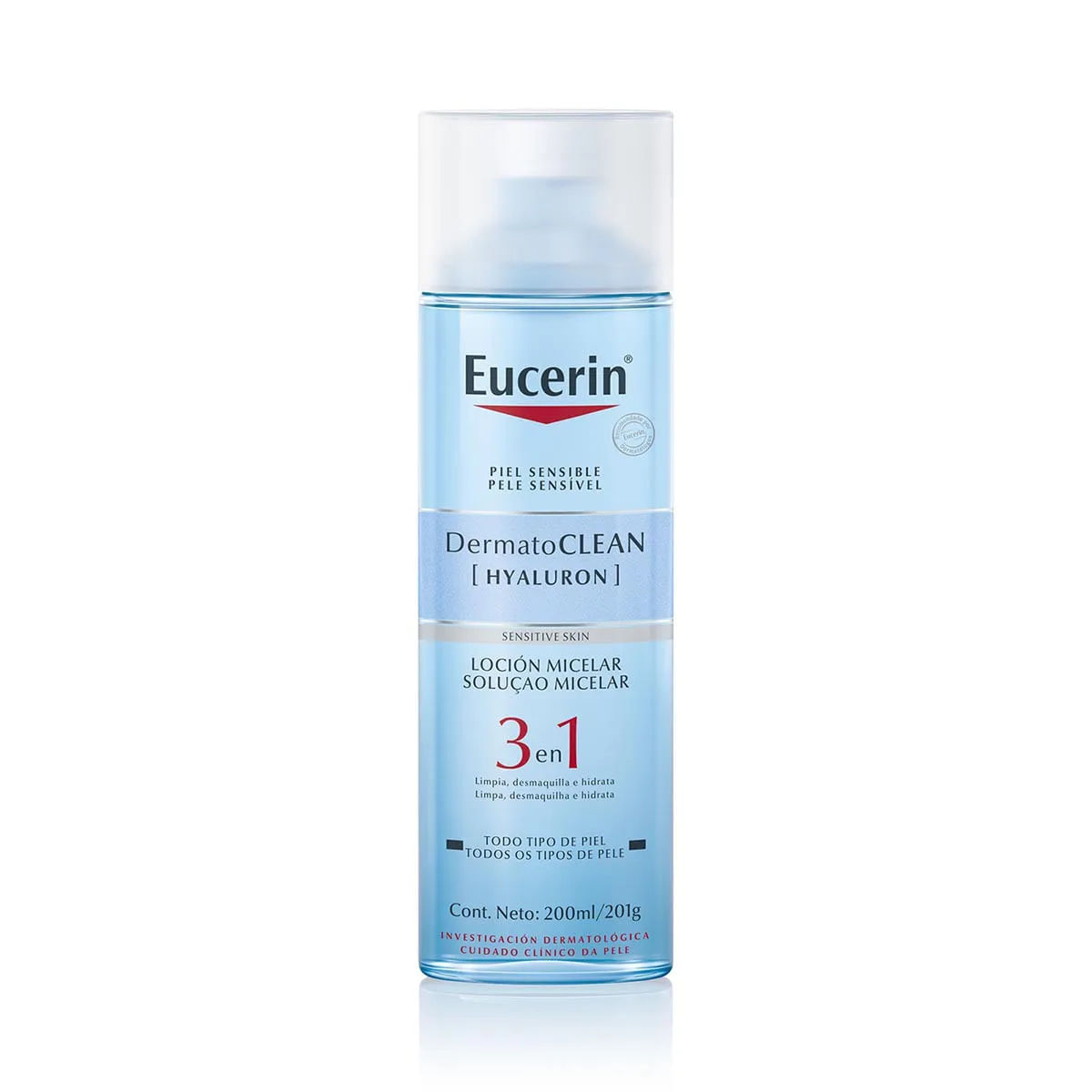 DermatoCLEAN Hyaluron Loción Micelar