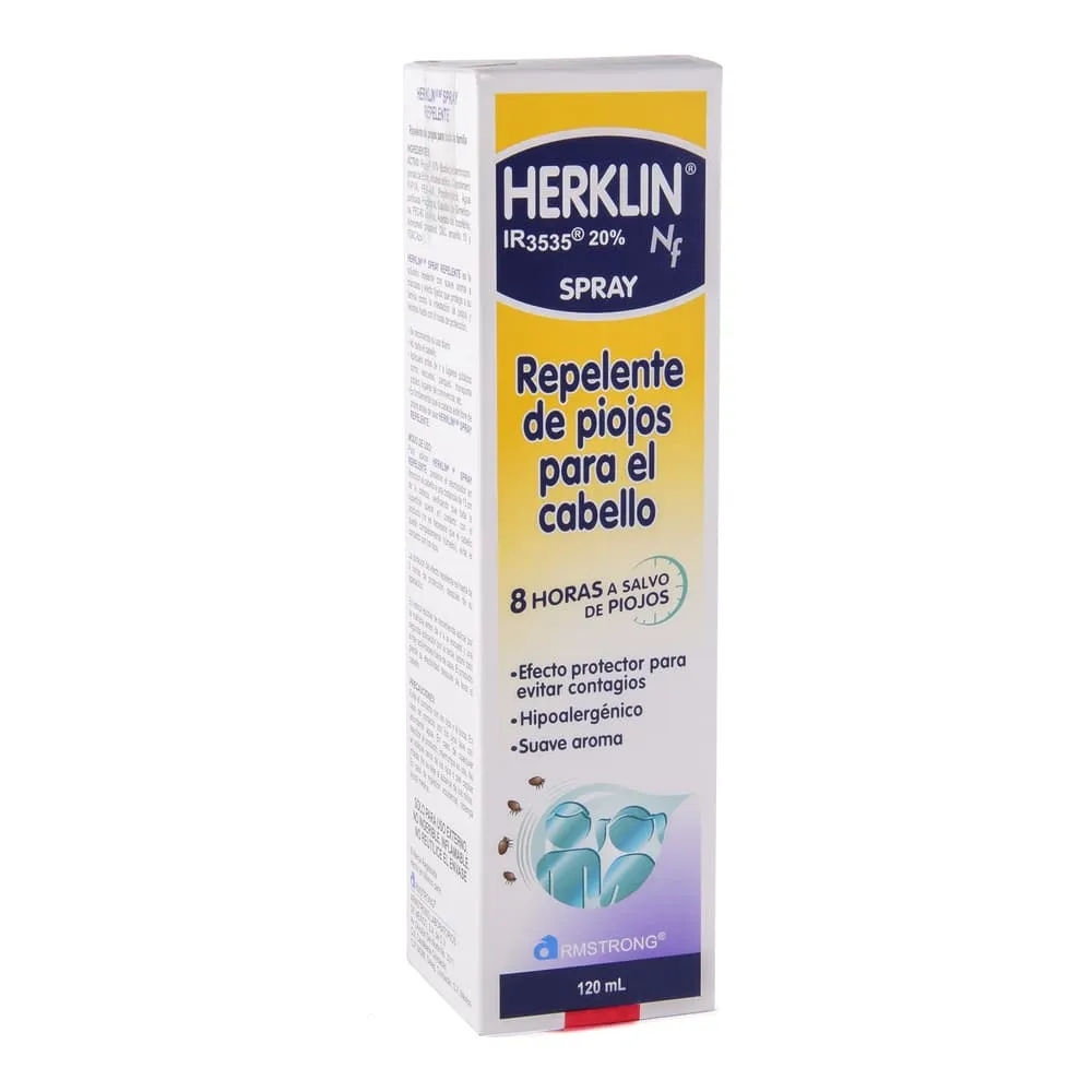 Imagen de Herklin NF IR3535 0.2% Spray repelente de piojos