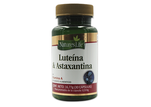 Luteína y Astaxantina