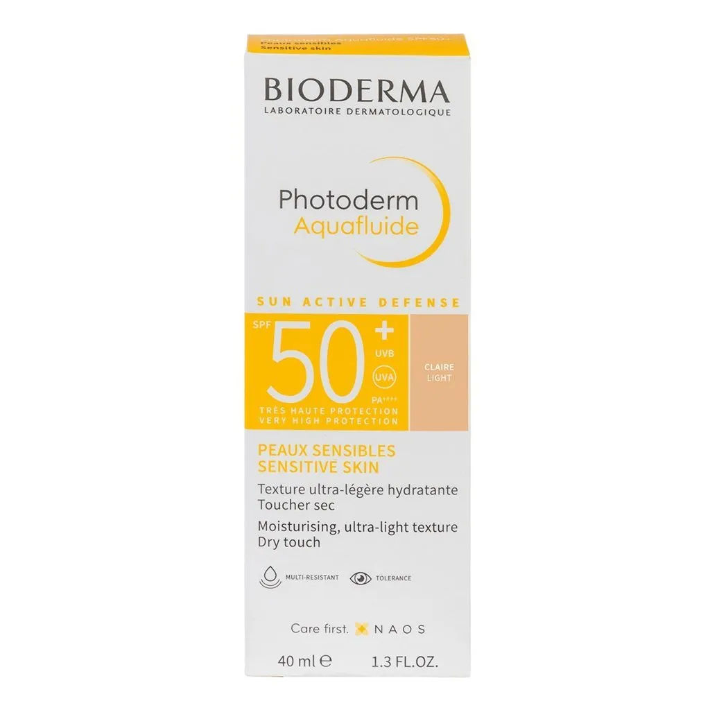 Imagen de Bioderma Photoderm Max Aquafluide SPF50+ Fluido facial Tono Claro - Bioderma