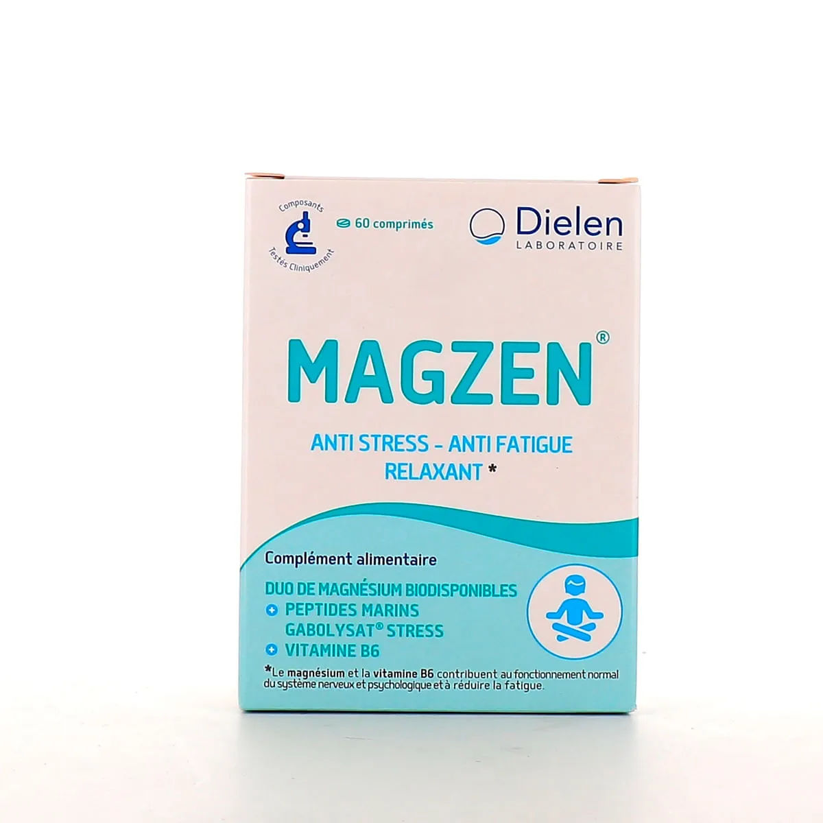 Imagen de Magzen Magnesio 150 mg / Vitamina B6 0.72 mg Tabletas - Suplemento alimenticio