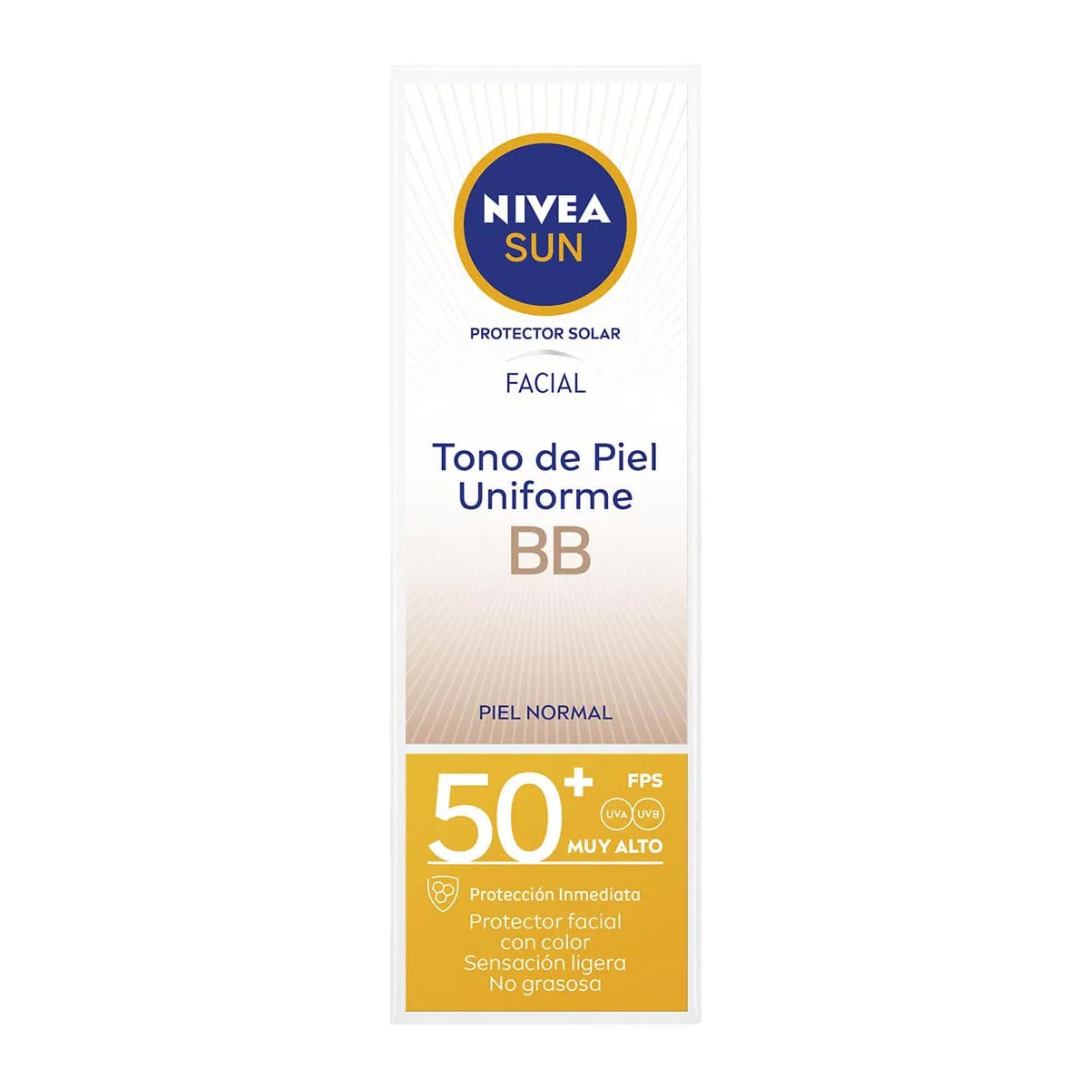 Imagen de Nivea Sun Protector Solar Facial BB FPS 50+ 50 ml - Nivea