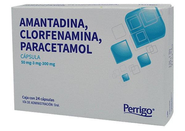 Imagen de Amantadina, Clorfenamina, Paracetamol