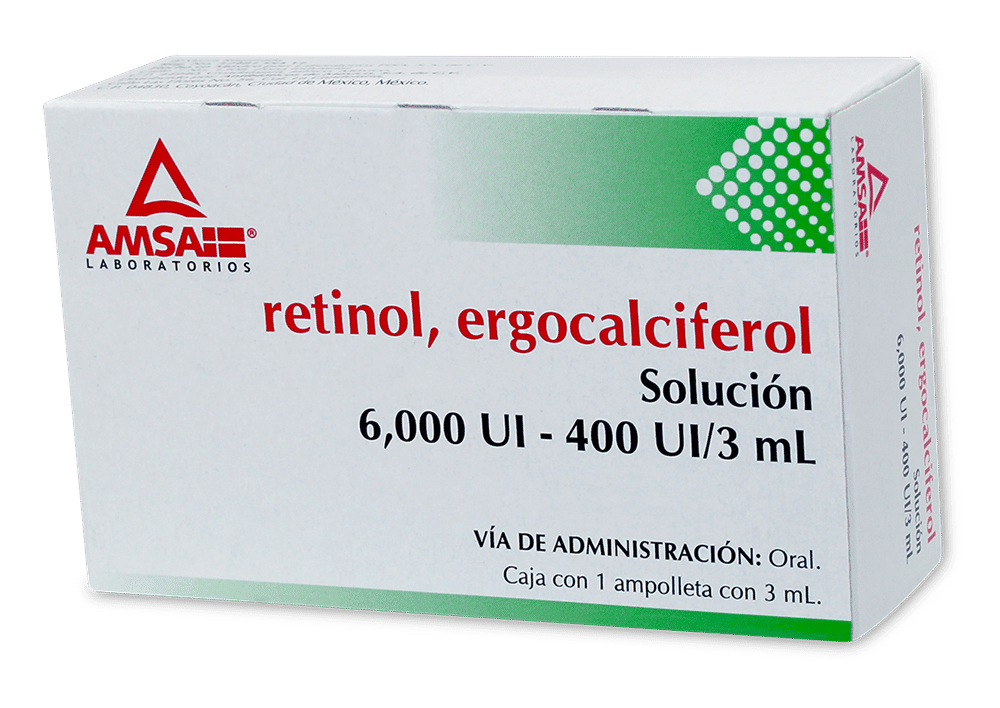 Imagen de Retinol, Ergocalciferol