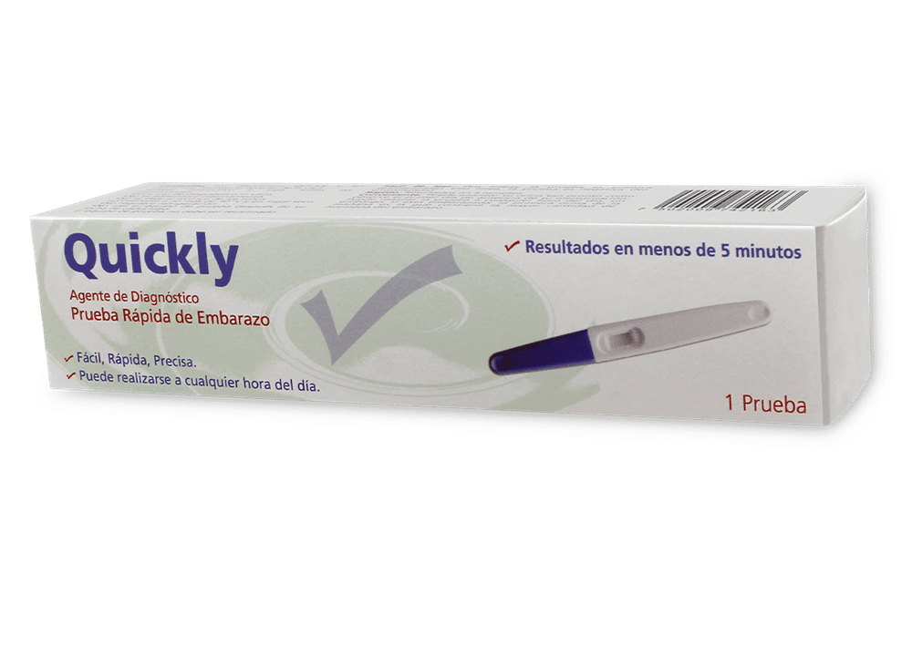 Quickly Prueba de Embarazo Tipo Pluma