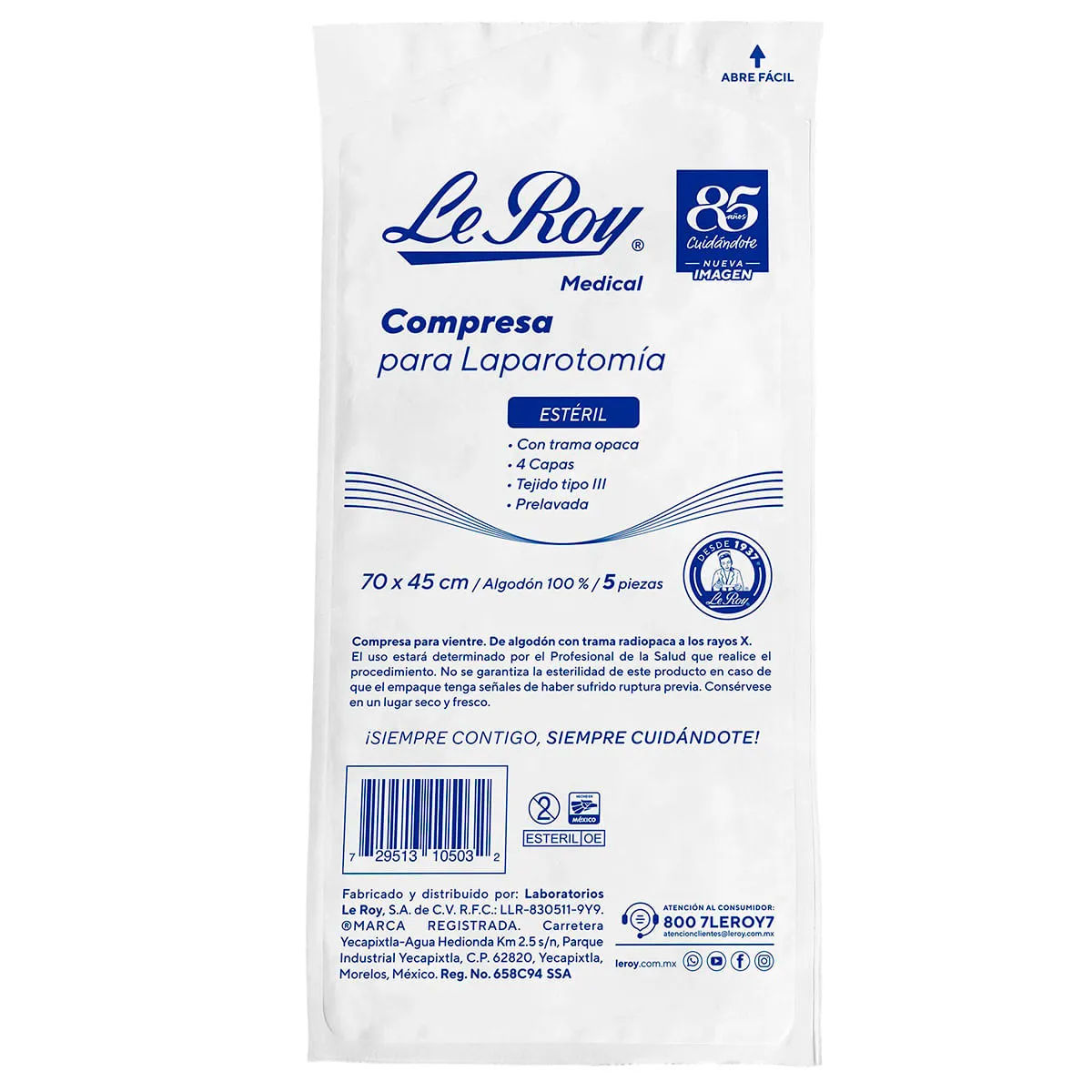 Compresa para Laparotomía