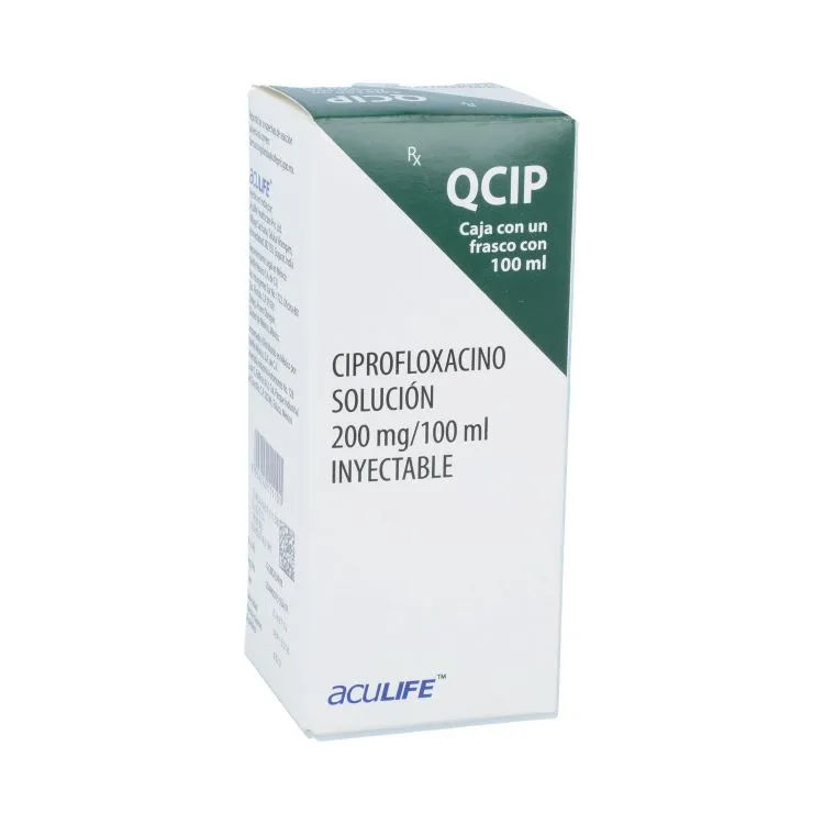 Ciprofloxacino Solución Inyectable