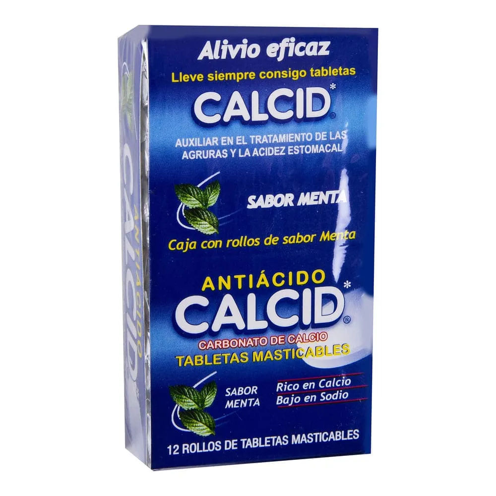 Calcid Menta Tableta Masticable