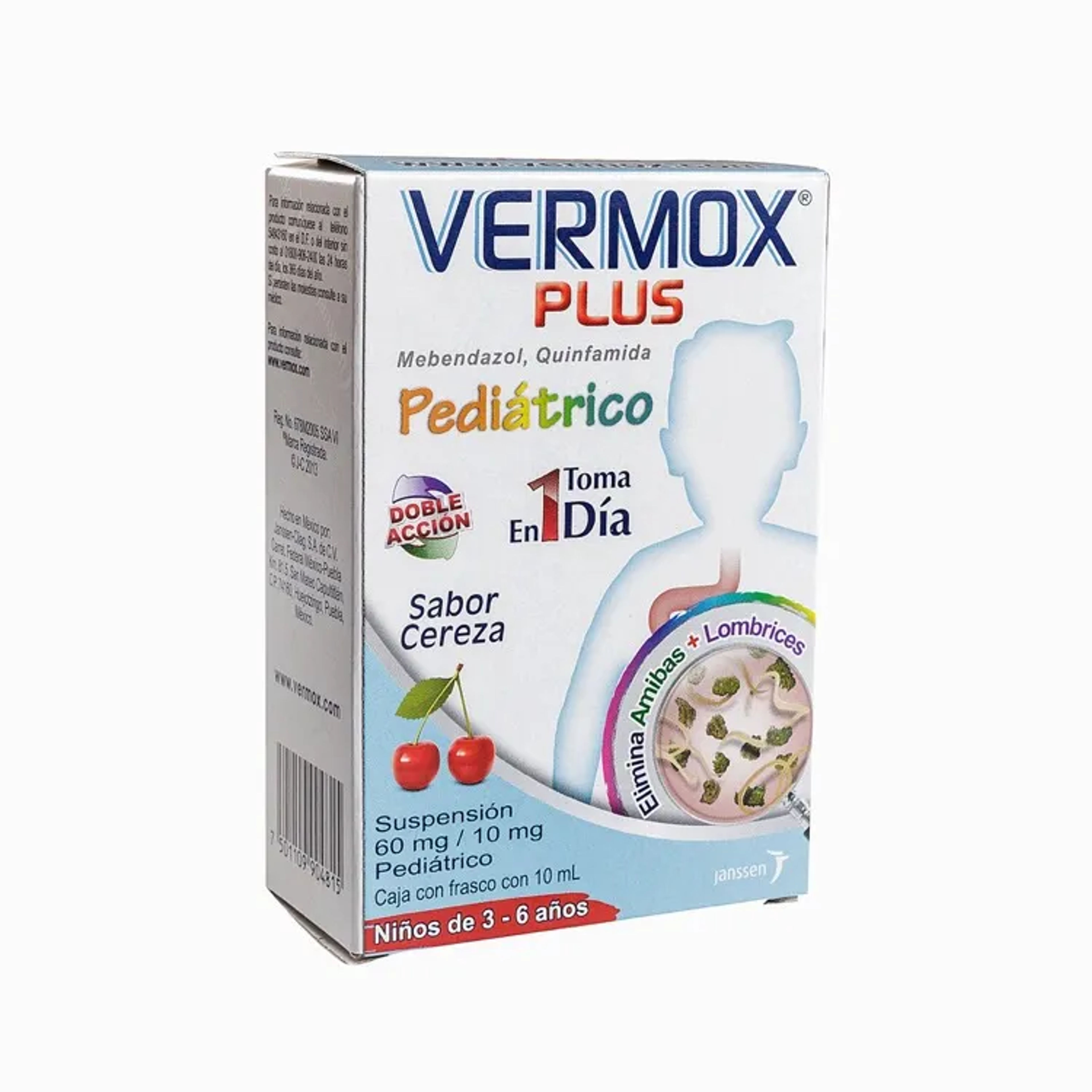 Precio de vermox plus suspension