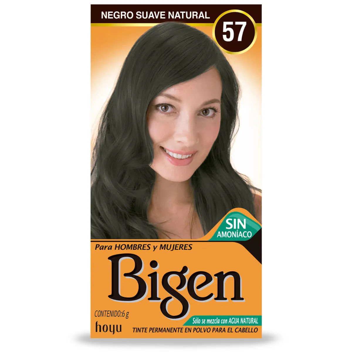 Imagen de Bigen Tinte Permanente en Polvo 6 g - Negro