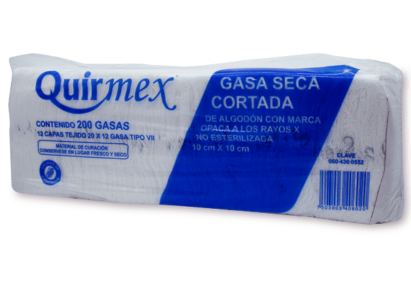 Imagen de Gasa Seca Cortada