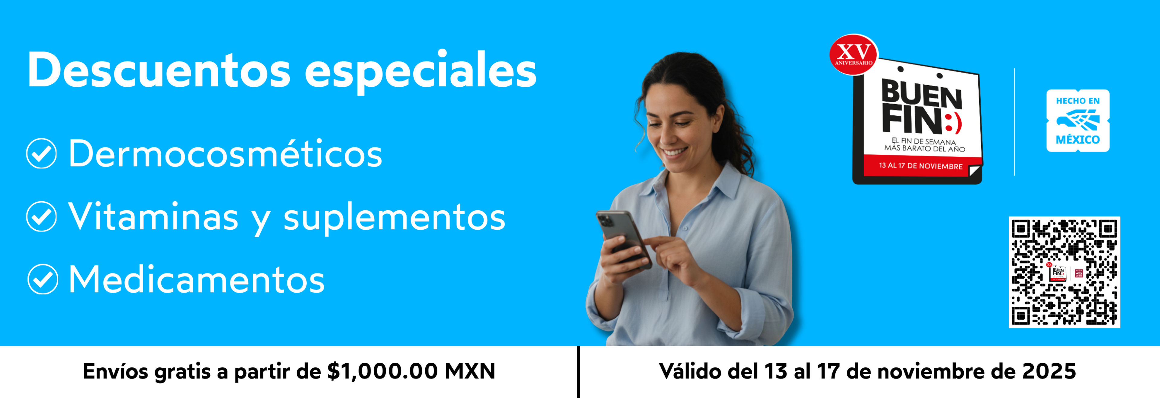 Ve todos los productos en oferta por el Buen Fin