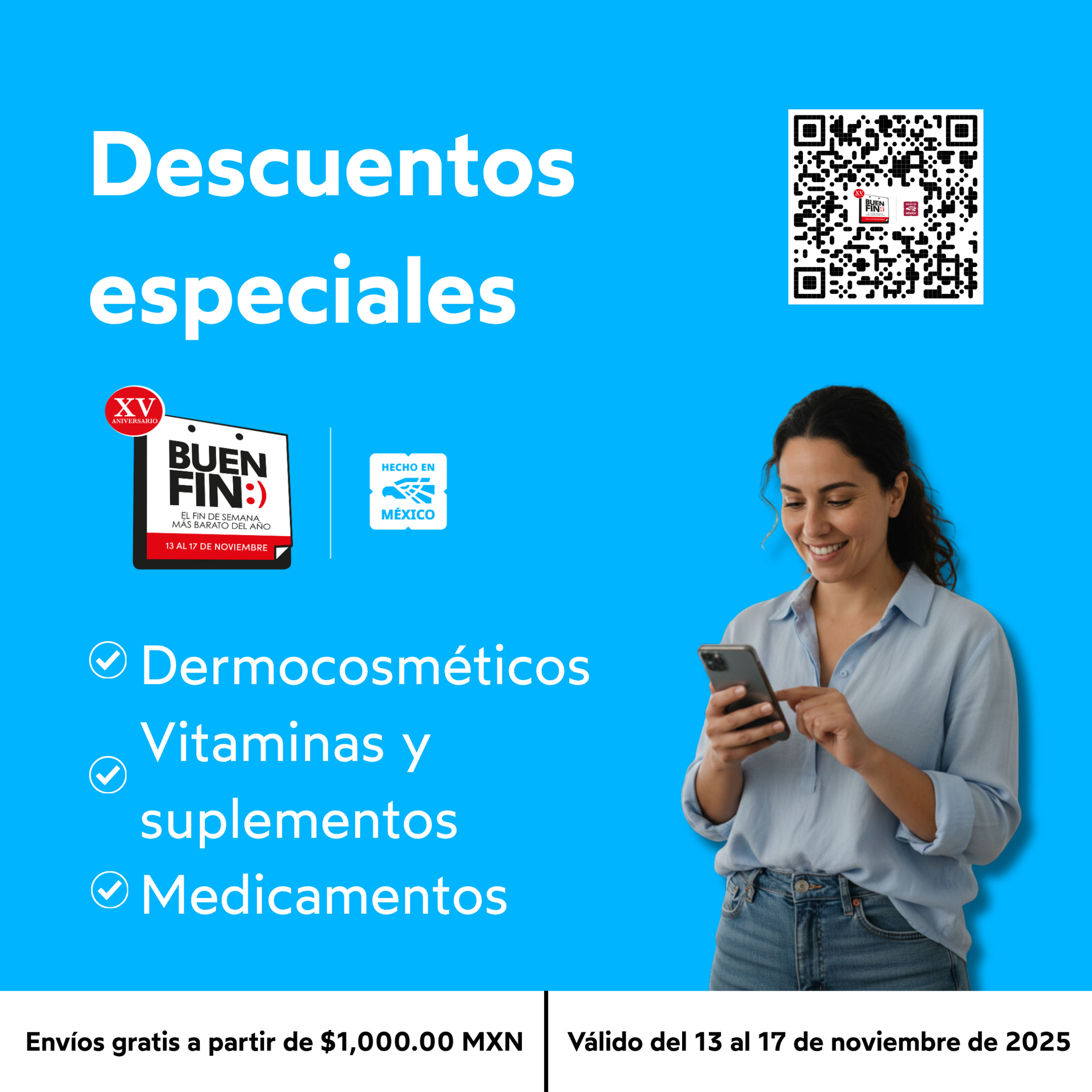 Ve todos los productos en oferta por el Buen Fin