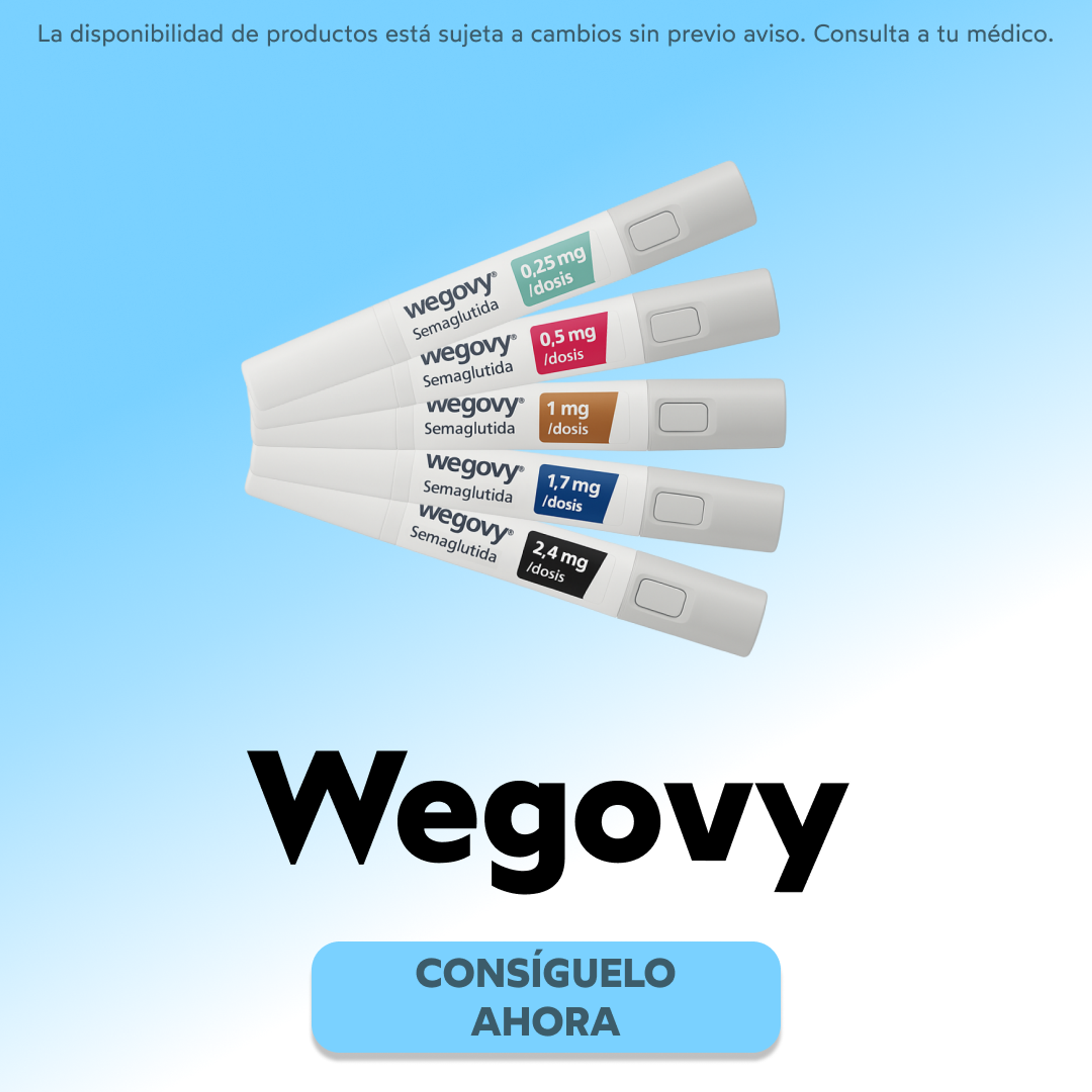 Wegovy México. Wegovy disponible en BuscaMed. Envíos a todo México. Consulta a tu médico