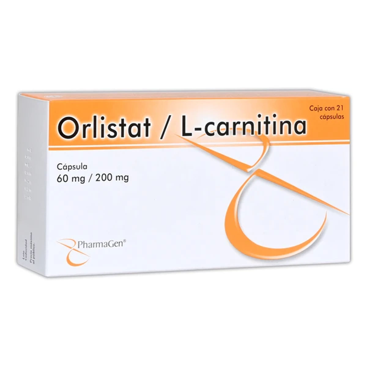 orlistat l carnitina 60 mg 200 mg Pharmagen L-carnitina 60/200 21 cápsulas النكهات:أناناس Supplements + Pantry Goods PALUMBO'S SECRETS TO THE