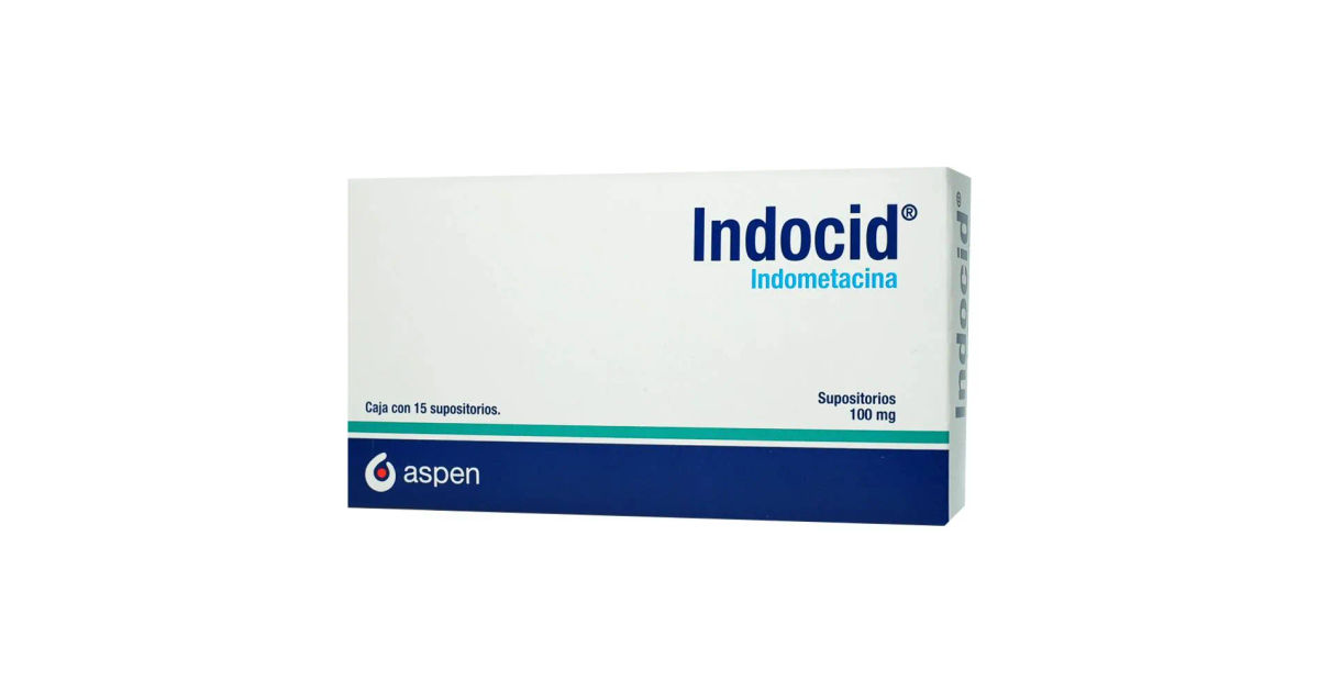 Indocid Indometacina 100 mg supositorio caja 15 supositorios | BuscaMed