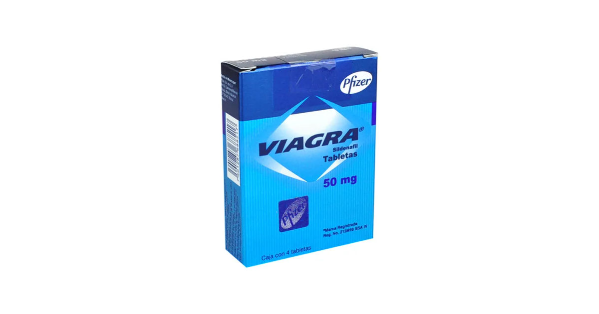 Viagra 50 mg x 4 tabletas