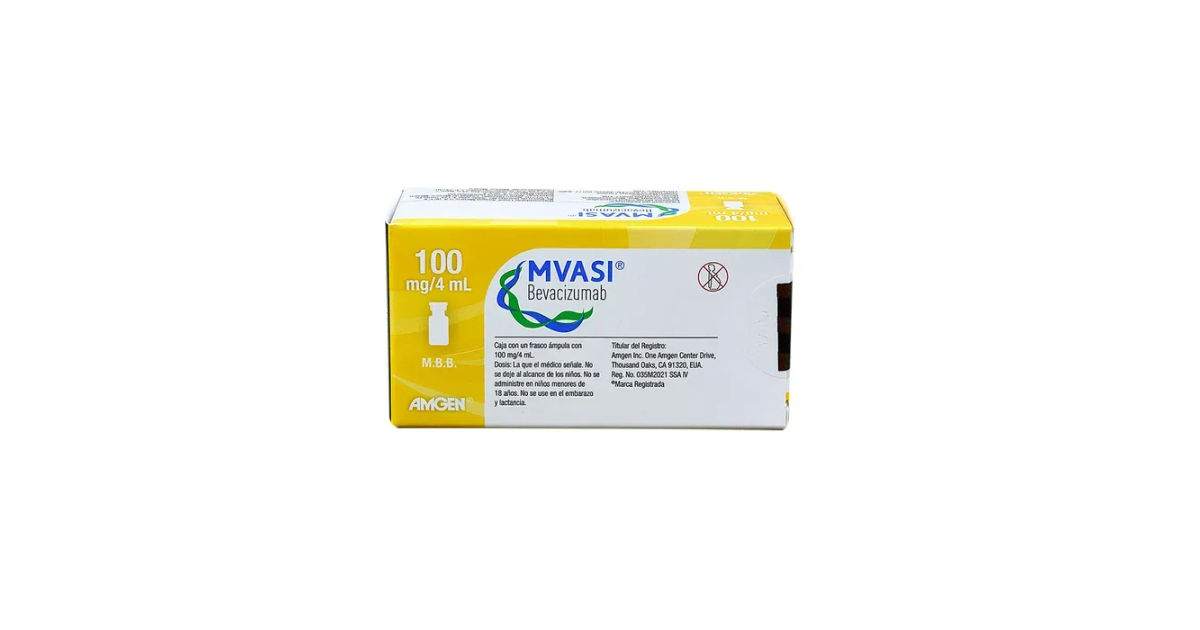 Mvasi Bevacizumab 100 mg/4 ml solución para perfusión frasco ámpula ...