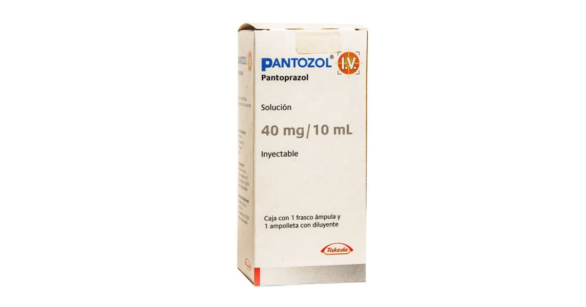 Pantomax Injection Pantozol Pantoprazol 40 mg/10 ml solución inyectable 1 frasco 10 ml ...