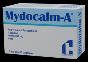 Mydocalm A 50 mg / 300 mg 30 cápsulas