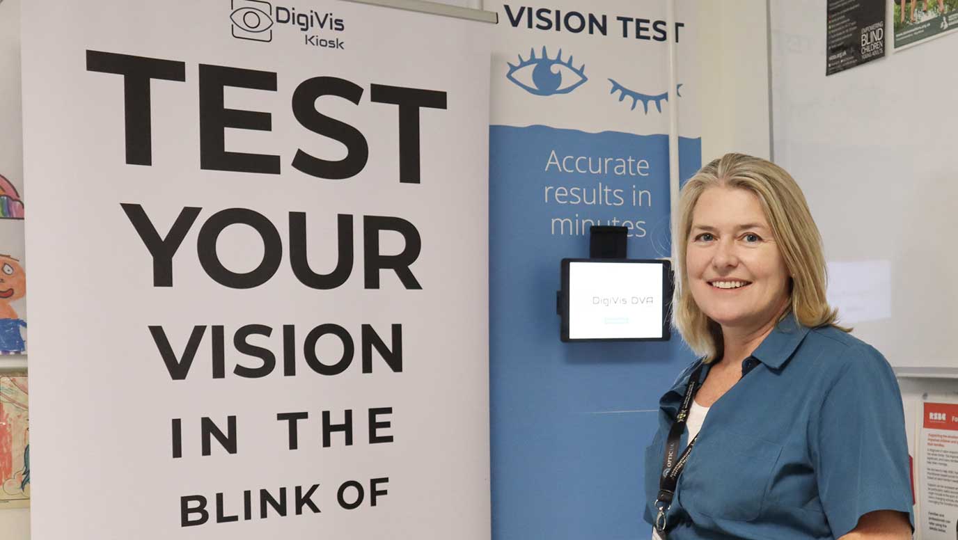 Vision of the future with Cambridge hi-tech eye test