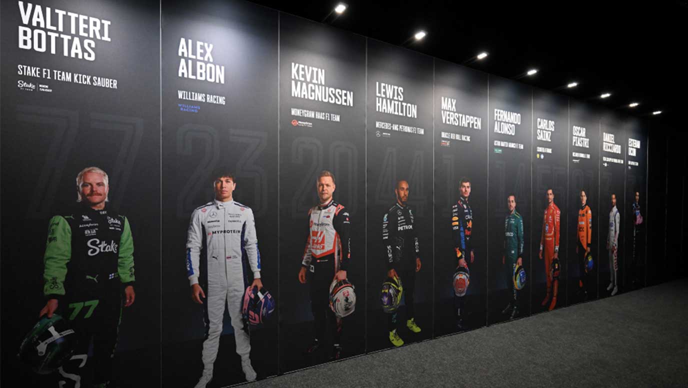 Moss brings high-speed precision and impact to The Formula 1® Exhibition