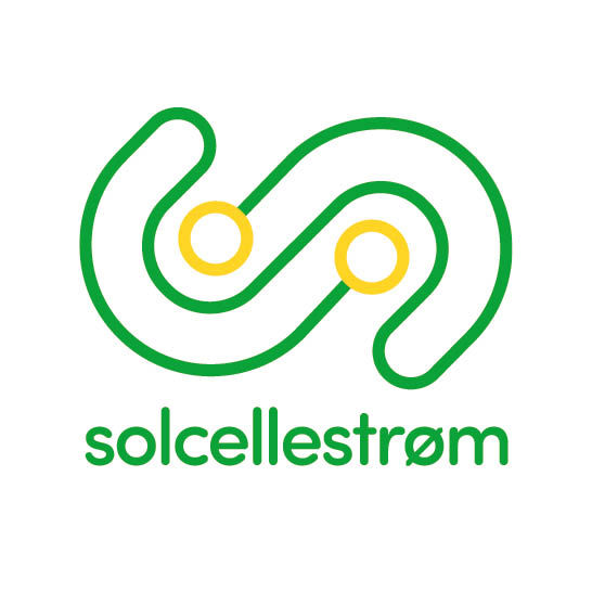Solcellestrøm logo