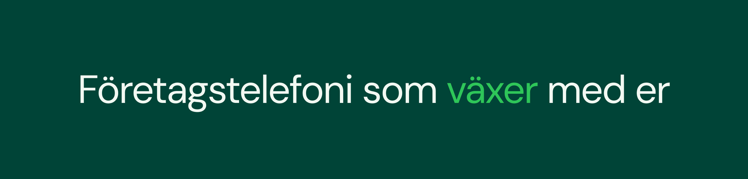 Telavox banner