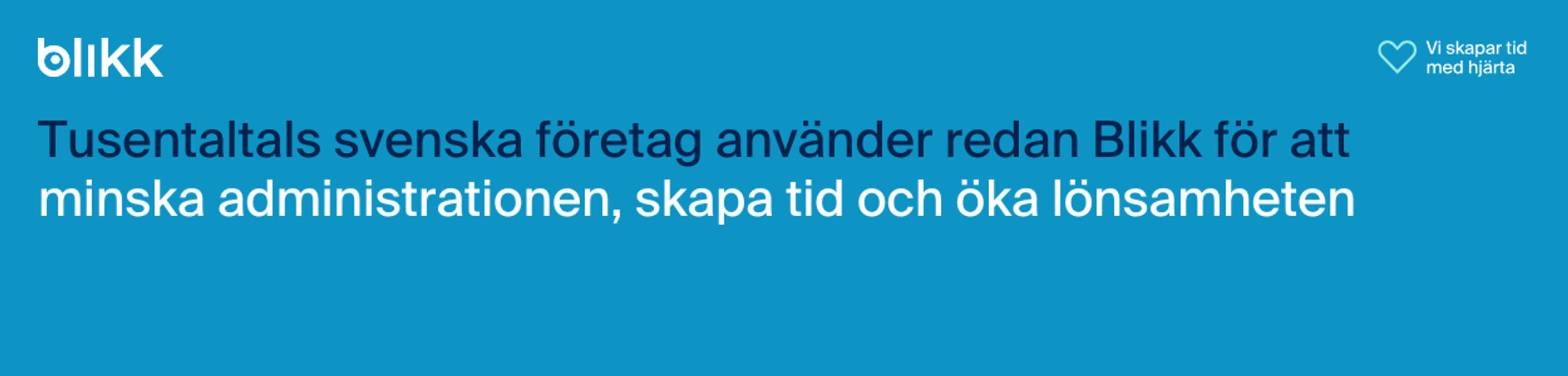 Blikk Pro banner