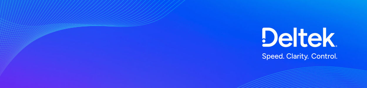 Deltek Maconomy banner