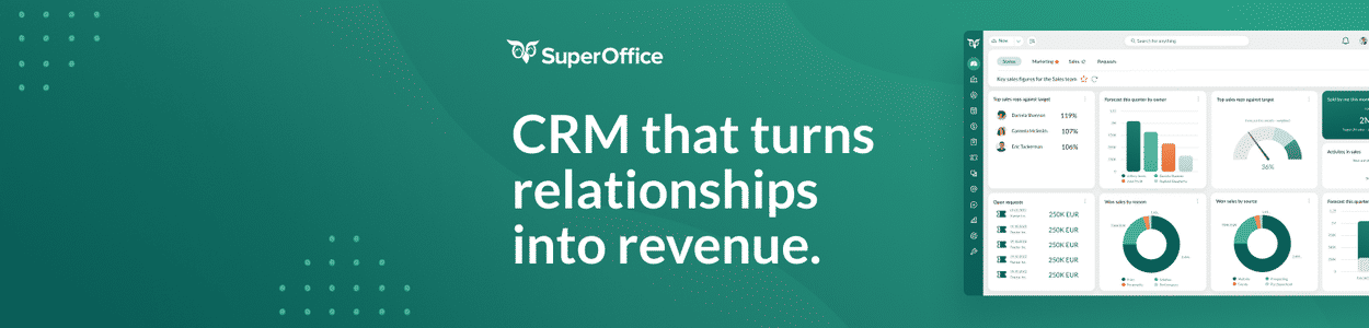 SuperOffice CRM banner