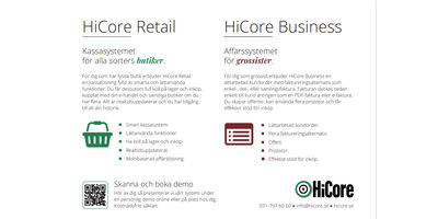 HiCore Retail - screenshot