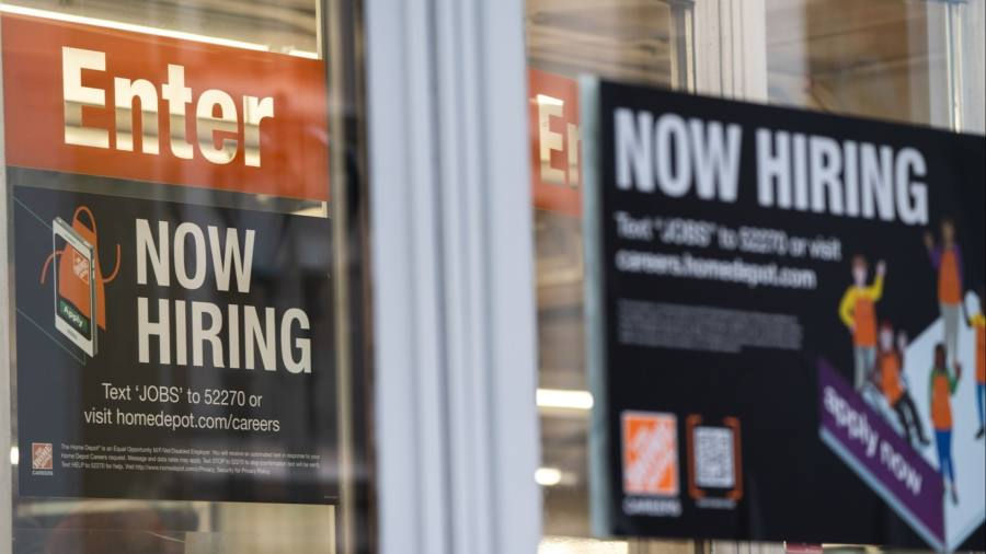 Us job openings and private payrolls data keep pressure on Federal Reserve