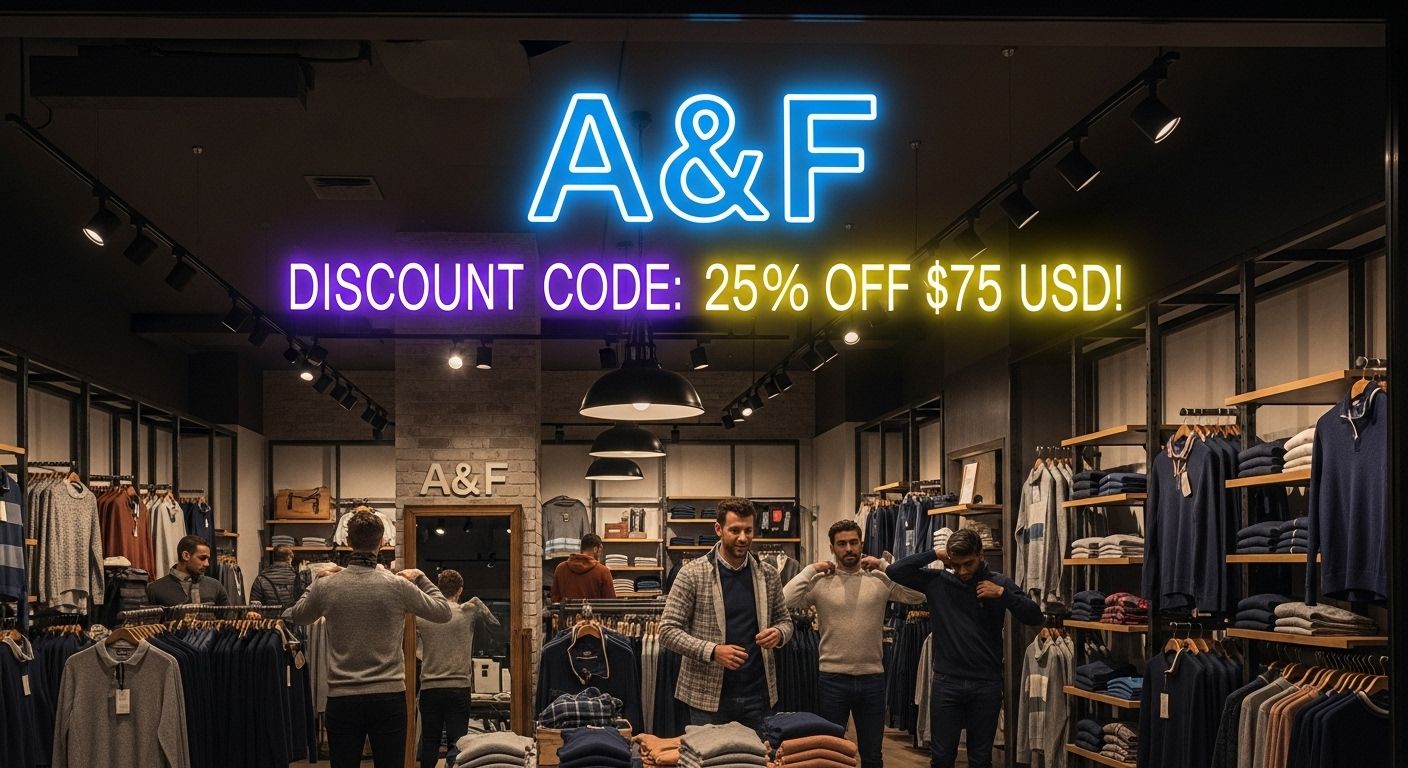 abercrombie and fitch discount code
