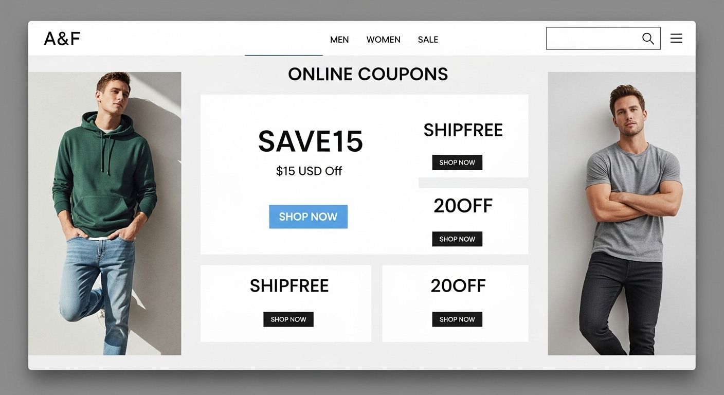 abercrombie and fitch online coupons