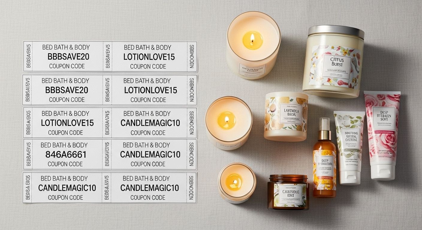 bed bath and body coupon code