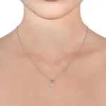 Picture of Round Cut Classic Solitaire Pendant