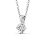 Picture of Round Cut Classic Solitaire Pendant